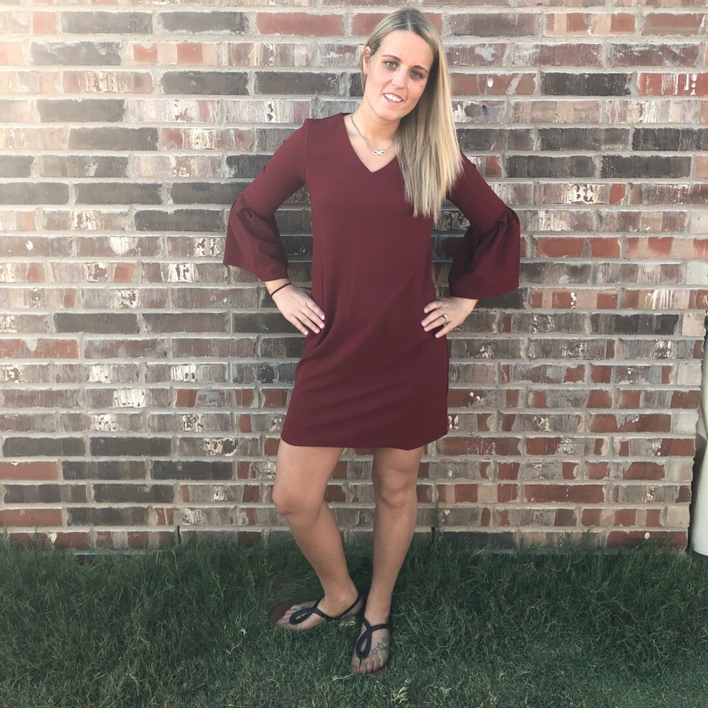 Burgundy Dress!